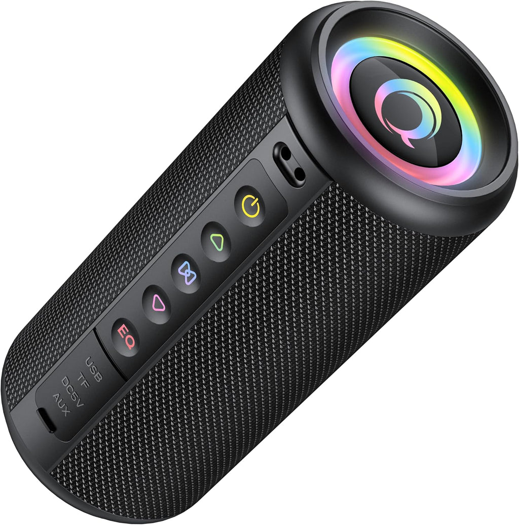 Bocina Bluetooth Portátil M17 | 20W, Bluetooth 5.4, IP7, 20H, Luces RGB y Emparejamiento TWS