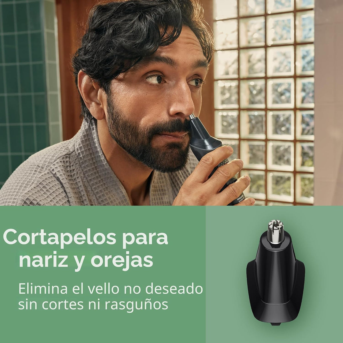 PIEZA FALTANTE-Philips Norelco All-in-One Serie 3000 13 en 1 Recortador, Estilista de Barba y Cortador de Pelo para Hombres, 9 Configuraciones de Longitud y Hojas Autoafilables Amigables con la Piel