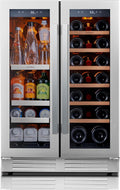 Refrigerador de vinos y bebidas Ca'Lefort de 24 pulgadas
