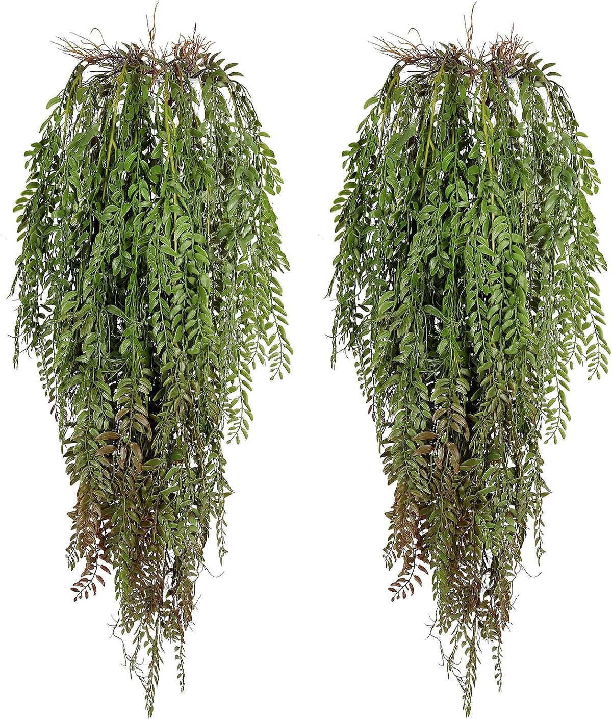 Plantas Artificiales Colgantes de Hiedra RECUTMS – Pack 2 Piezas x 1,13 m, para Interior y Exterior, Bodas y Decoración