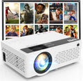 Miniproyector Portatil TMY 1080P Full HD | con Bluetooth | Compatible con TV Stick, Smartphone, PC y Consolas | Interior y Exterior | Incluye Pantalla