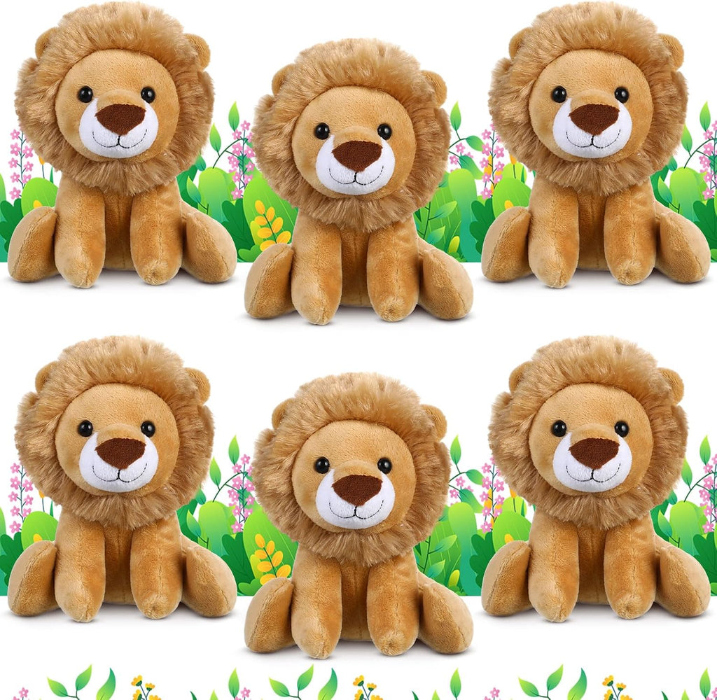 Solo 4 peluches en la caja: Blueweenly, leones de 15 cm