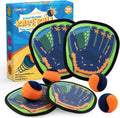 Juego de Atrapar y Lanzar con Guantes Pegajosos y Pelotas Blandas – Juguete Exterior e Interior para Niños de 3 a 12 Años