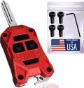 Carcasa de Llave para Jeep con Destapador Incorporado | Estuche Resistente de PC+ABS Hecho en USA | También para Chrysler y Dodge 2005-2018