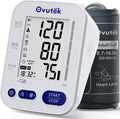 Ovutek Monitor de Presion Arterial para Casa | Brazalete Grande con 240 Memorias para 2 Usuarios | Tensiometro de Brazo | Medicion Precisa con Pilas y Cable Tipo-C