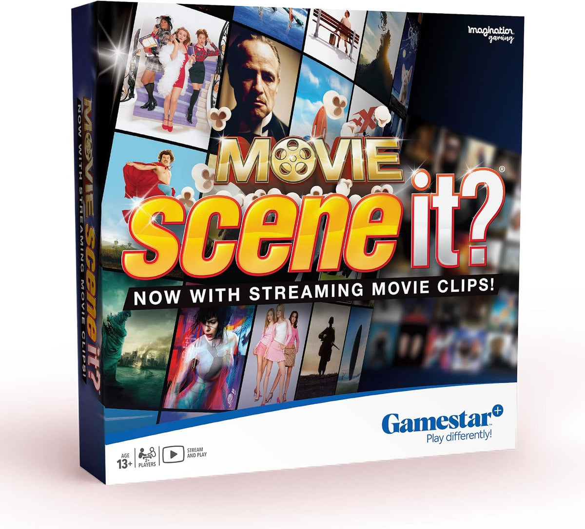 ¿Lo has visto? Juego de mesa de preguntas y respuestas sobre películas, la prueba definitiva de conocimientos cinematográficos, juego de mesa familiar para resolver acertijos, reproduce clips reales con la aplicación Gamestar.