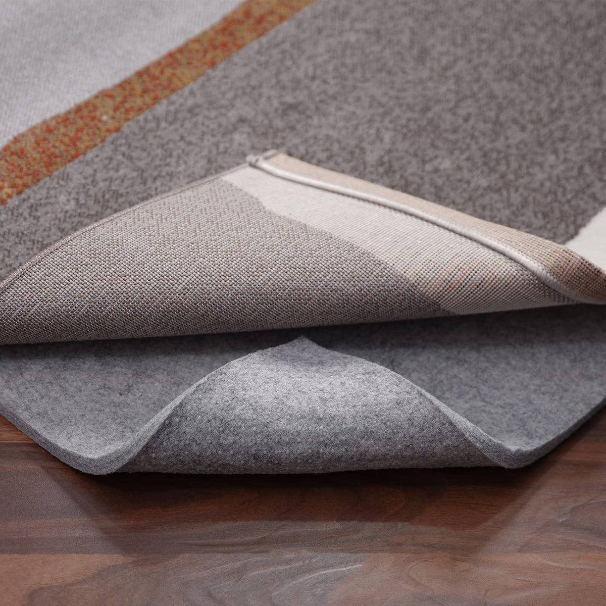 Base Antideslizante Resare para Alfombra | 2x7 pies y 1/4 Pulgada de Grosor | Fieltro Extra Grueso para Tapetes de Pasillo y Pisos de Madera