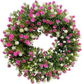 Guirnaldas de Primavera para Puerta – Corona de Jardín para Exteriores