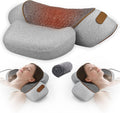 3-in-1 Neck Massager Pillow for Pain Relief, Featuring Heat & Gentle Support, Cervical Massage Pillow for Neck, Shoulder & Back, Ergonomic Design for Daily Comfort, Plug-in Use for Continuous Power