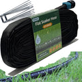 Manguera de Riego Plana Secbulk 15m con Estacas – Sistema Goteo DIY, Doble Capa, Ahorra 80% Agua