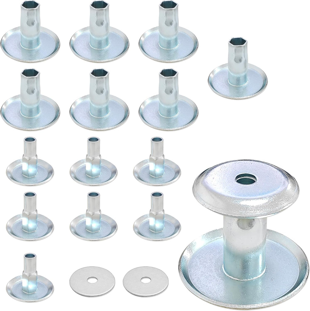 Casquillos de montaje de carrocería KF04061ST, compatibles con los soportes de carrocería Daystar KF04050KV y KF04050BK para Ford F-250 y F-350 Super Duty 2WD y 4WD (2008-2016) - Acero