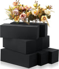 NO INCLUYE LAS FLORES. Lallisa 8 Bloques de Espuma Floral Reutilizable | Resistente al Agua para Arreglos Artificiales | Jardineras y Decoración de Bodas | 23x8x8 cm