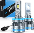 FAHREN 2026 Brightest H11 Bulbs – ????????,???????????????????? H11/H8/H9/H16 Lights, 12X High-Focus LED Fog Light, Built-in Canbus Ready, Unique Wide-Long Heat Sink, Sleek Clear Aesthetic, Braided Cable, Pack of 2