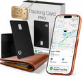 SPOTMINDERS Tarjeta Rastreadora para Billetera Certificada MFi | Diseno de Tarjeta de Credito | Compatible con Find My | IP68 Impermeable Recargable | 1.8mm Ultra Delgada