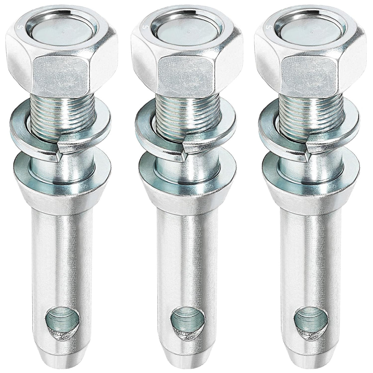 Pasadores Cat 1 para Tractor 3 Pack | Enganche y Brazo de Levante 5-1/2", Forjados Universales S07020800