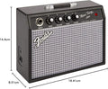Amplificador de guitarra Fender Mini '65 Twin, mini amplificador de 1W apto para guitarras eléctricas, 9V