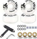 FALTA UNA PIEZA – Ruedas de Skateboard 52mm 95A con Kit de Herramientas, Rodamientos y Arandelas – Freestyle y Street