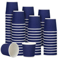 Vasos Desechables de Papel Corrugado 4 oz – 200 unidades | Resistentes al Calor | Azul