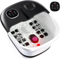 Spa para pies Medical King con calor, masaje y chorros. Incluye control remoto y masajeador plegable de piedra pómez con burbujas y vibración. 
