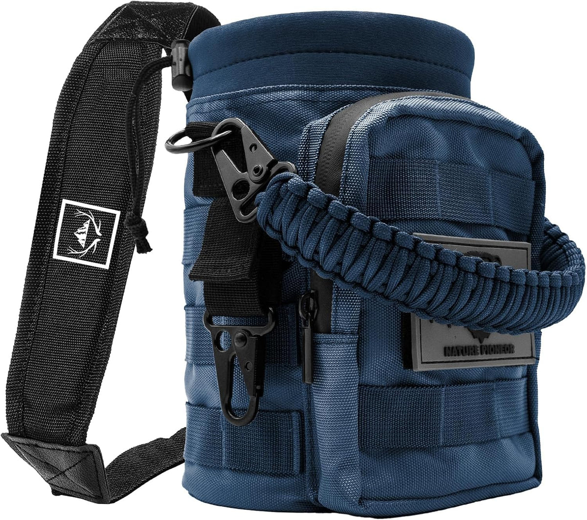 Funda Táctica para Botella de Agua NATURE PIONEOR 946/1896/3785 ml – Portador Molle con Correa de Hombro Ajustable