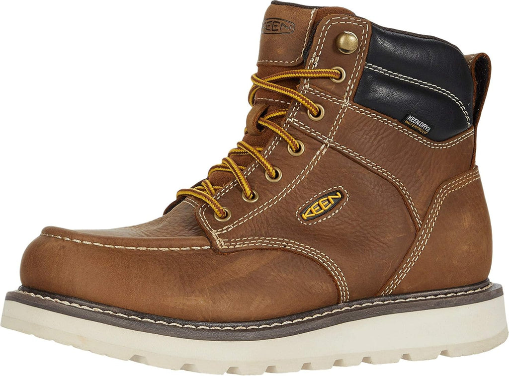 KEEN Utility Men's Cincinnati 6" Waterproof Soft Toe Wedge Work Boots