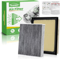 Filtros de Aire de Motor y Cabina RVgolf | para Toyota Tundra 5.7L 4.6L y Sequoia 5.7L 2014-2021 | Reemplazo CA11895 CF10285