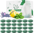 Repelente de plagas de roedores, paquete de 24 repelentes de aceite de menta para ratas, ratas, arañas, cucarachas, hormigas, ardillas, control de plagas en interiores y exteriores, disuasorio natural