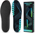 Plantillas de fibra de carbono de alto rendimiento para hombres y mujeres(11 pulgadas)