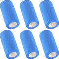 Paquete de 6 envolturas atléticas autoadhesivas de 4 pulgadas x 5 yardas