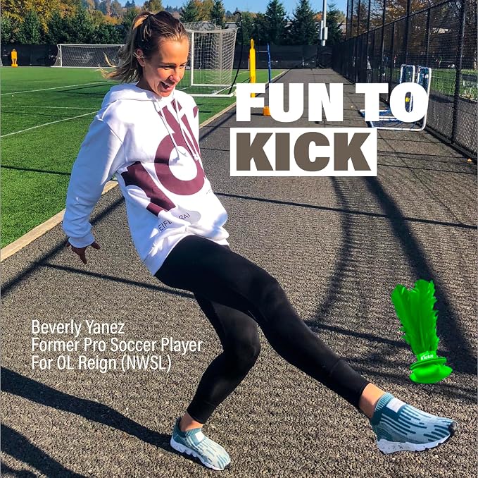 Kickit | El Entrenador de Fútbol Birdie Original | Juega al Aire Libre, en Interiores o en el Patio Trasero, Playa o Tailgate, Diversión para Todas las Edades y Fácil de Transportar