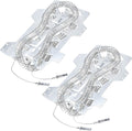 AMI PARTS Paquete de 2 elementos calefactores para secadora DC47-00019A compatibles con Samsung