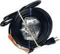 Frost King Kit de Cable Eléctrico para Techo 120V 800W 160 Pies — Prevención de Hielo y Nieve, Negro