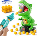 Jukudahu - Juguetes de disparo de dinosaurios para niños, juguetes para niños de 3, 4, 5, 6, 7, 8 años - Juego de disparos móvil con marcador, luz y sonido, 12 bolas de espuma, juguetes para niños