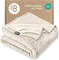 Bare Home Manta de Vellón - Full/Queen - Ultra-Suave Ligera para Cama, Sofá y Sillón - Microfelpa de Lujo - Manta Cálida y Acogedora