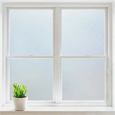 rollo de película adhesiva decorativa para ventanas o superficies (Window Privacy Film / Contact Paper)
