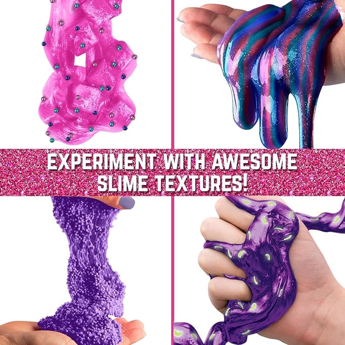 Kit de slime galáctico GirlZone Egg Surprise, kit de slime galáctico de 41 piezas para hacer slime espacial y slime galáctico, juguete emocionante para tardes de juego y una divertida idea de regalo.