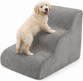 Escaleras para Mascotas con Memory Foam – 3 Escalones Lavables | 60x40x40 cm