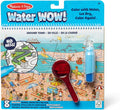 Melissa & Doug On the Go Water Wow! Bloc de actividades reutilizable de lujo con revelación de agua