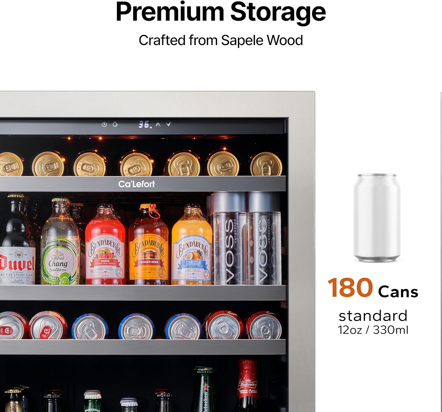 Refrigerador de bebidas Ca'Lefort de 24 pulgadas
