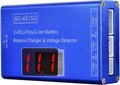 Airsoft Battery Charger- Lipo/Li-Ion Balance Smart Charger for 11.1V 7.4V 14.8V 2S 3S 4S Battery with Battery Checker for Airsoft Gun Gel Ball Blaster Splat Ball Gun & RC Hobby