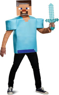 Disfraz Clásico Steve Disguise para Hombres, Turquesa, Talla Única Adulto