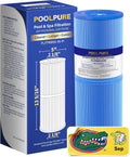 Filtro de repuesto POOLPURE para spas Pleatco PRB50-IN-M, Unicel C-4950RA, Guardian 413-212-02, Filbur FC-2390M, 17-2380, Jacuzzi J200 Series Filter, 373045, 5X13, 1 unidad.
