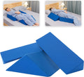 Almohada de cuña de posicionamiento para dormir de lado (3 en 1), cuñas de cama triangulares de 40 grados y posicionadores corporales para dolor de espalda, prevención de úlceras por presión