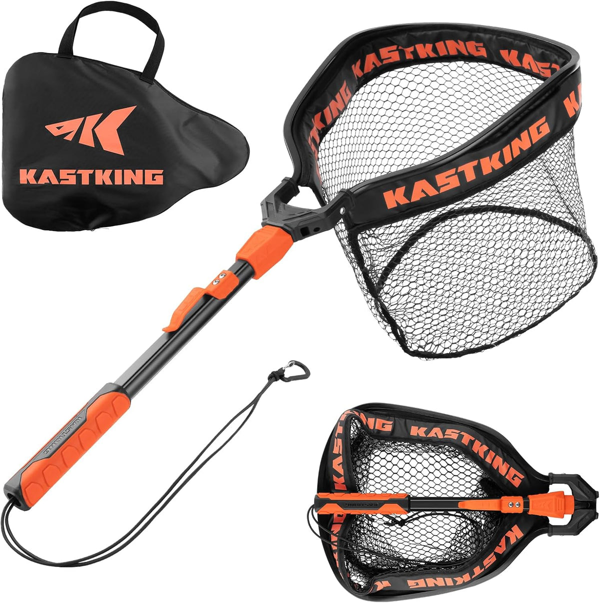 Red de Pesca KastKing TitaNet de PVC – 32" (81 cm) para Pesca Deportiva