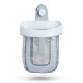 Almacenamiento de Juguetes de Baño Colgante Munchkin Super Scoop con Malla de Secado Rápido, Gris
