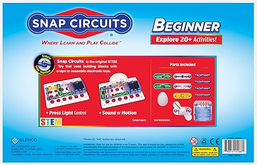 Set electrónico Discovery de Snap Circuits Beginner