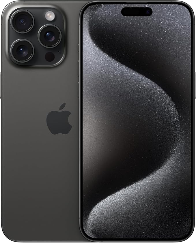 Apple iPhone 15 Pro Max, 512 GB, Negro Titanio - Desbloqueado