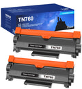 Tóner Compatible Brother TN760 TN730 Negro Alta Capacidad | MYTONER 2-Pack