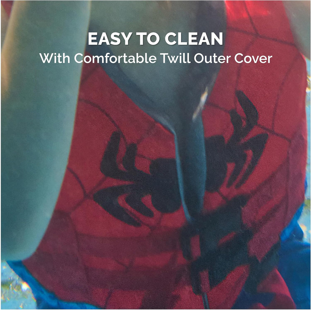 USADO-Chaleco salvavidas SwimWays de Spidey y sus increíbles amigos para niños de 15 a 25 kg.