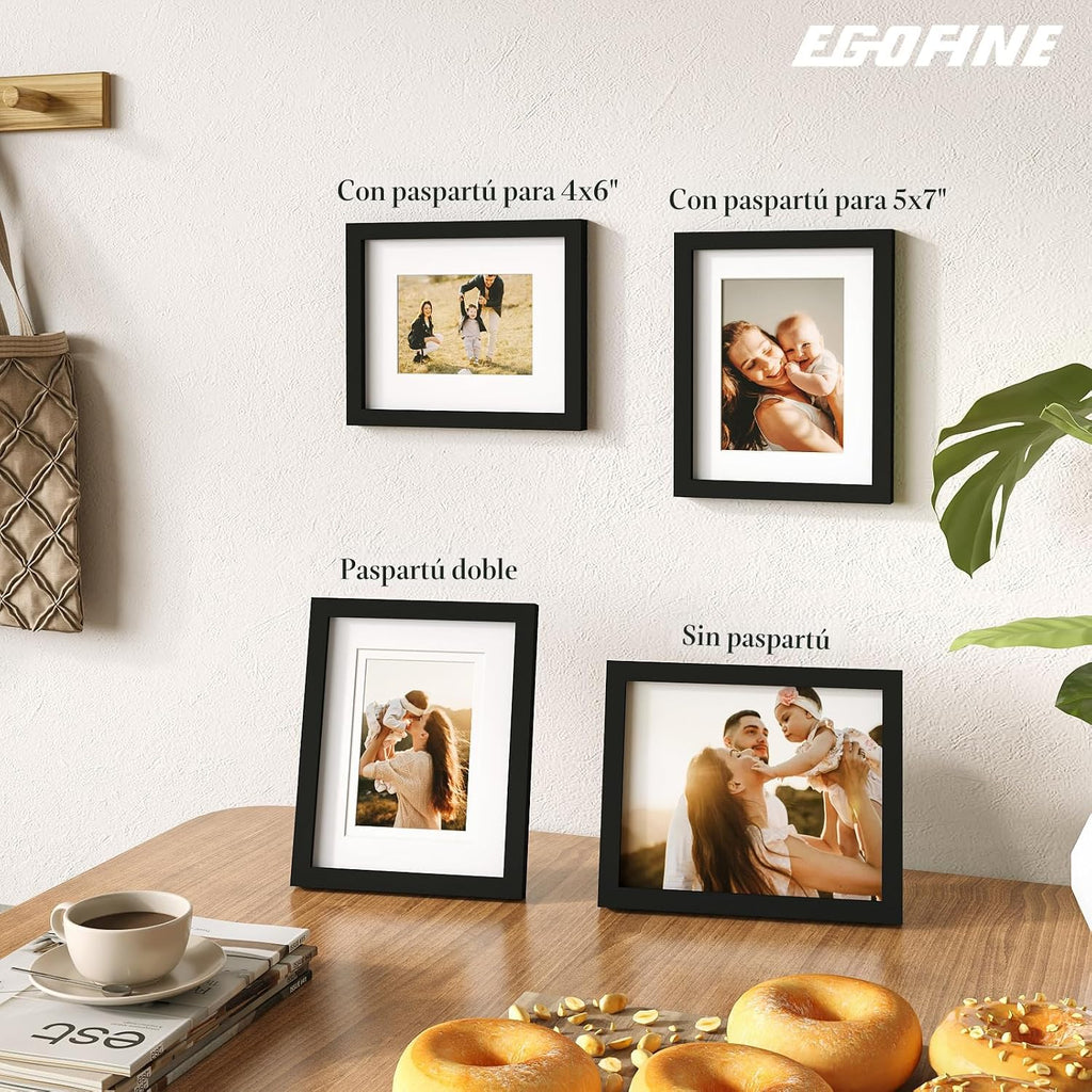 Egofine - Marco de fotos de 20 x 25 cm (8 x 10 pulgadas)